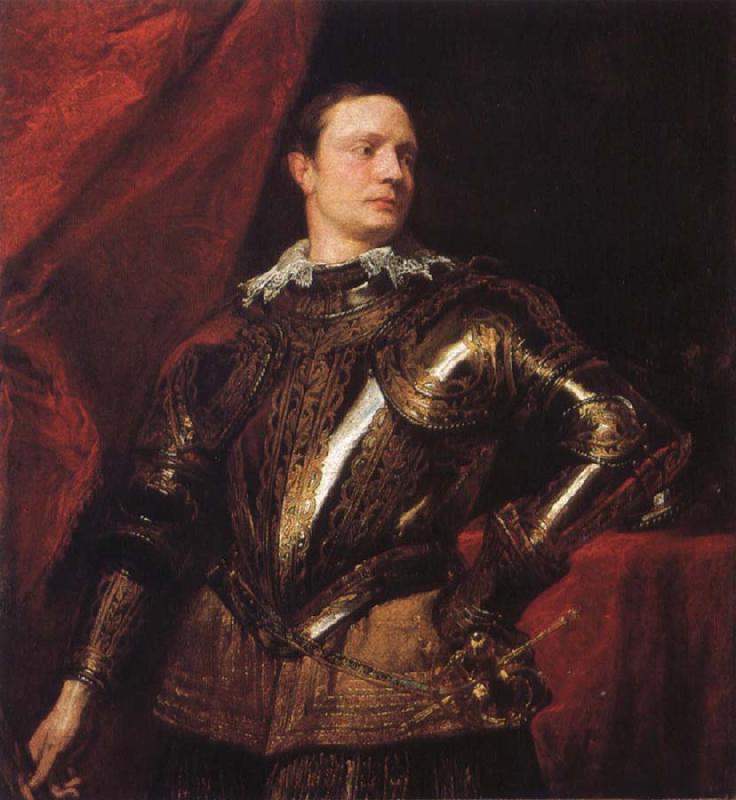 Anthony Van Dyck Portrait of a young general oil painting picture